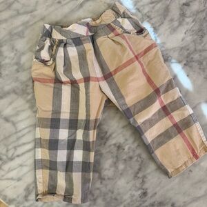 Burberry baby girl pants